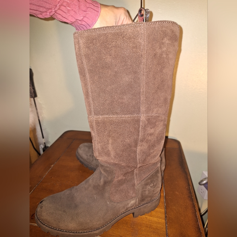 Timberland knee high boots 9.5
